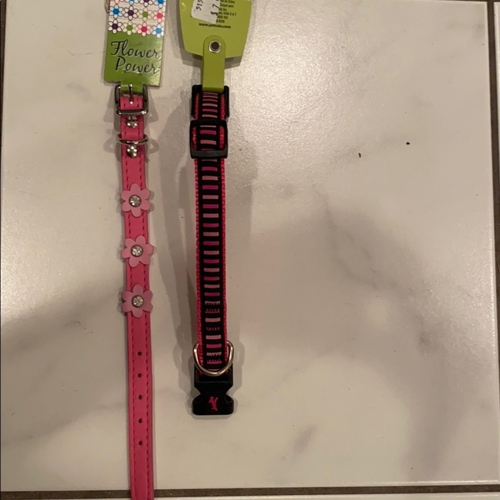 NWT  2 Dog collars